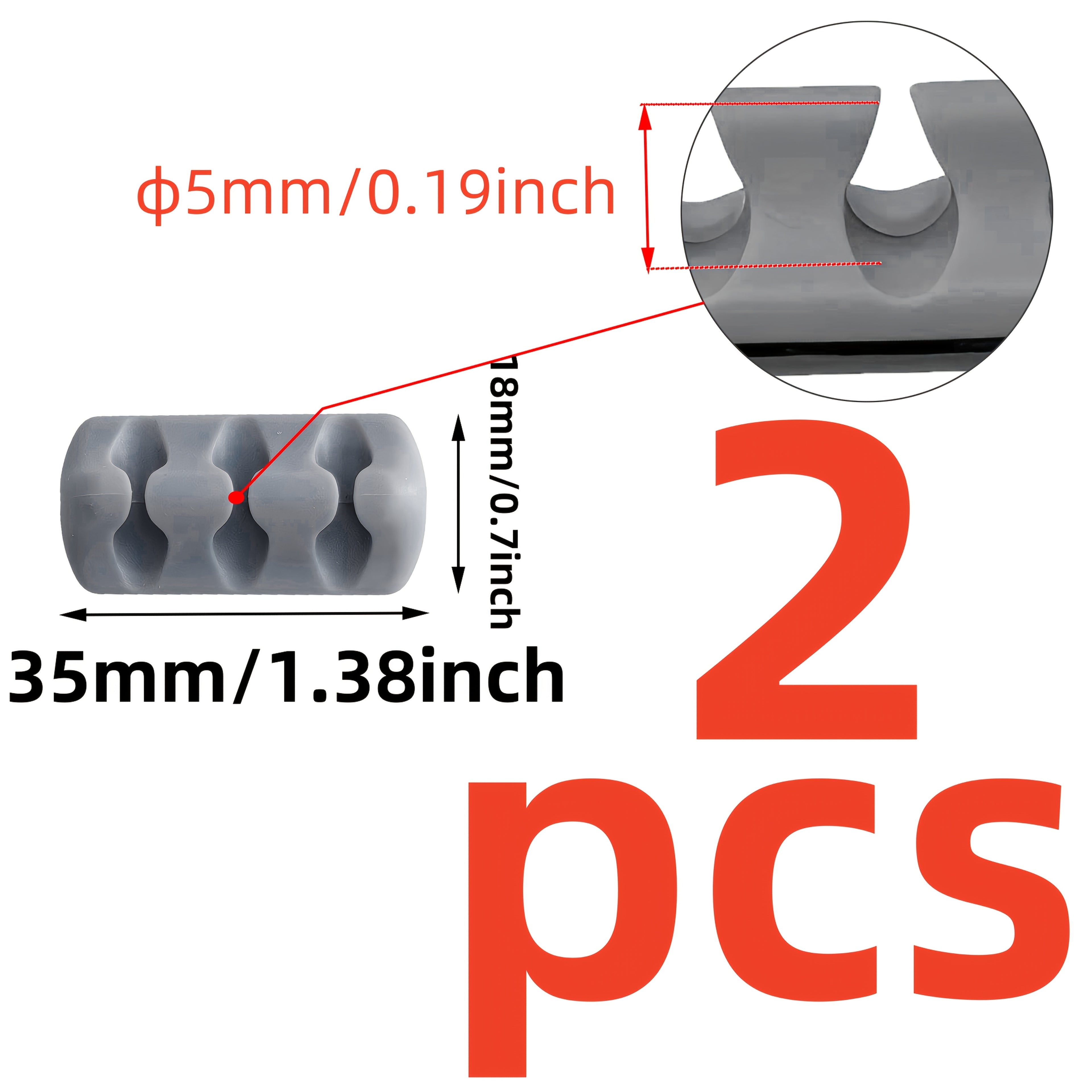 1/2/3/5pcs Self-Adhesive Cable Management Clips - Multi-Slot Cord Organizer for Desk/Home/Office/Car, Usb/Power/Mouse/Charger Cable Holder